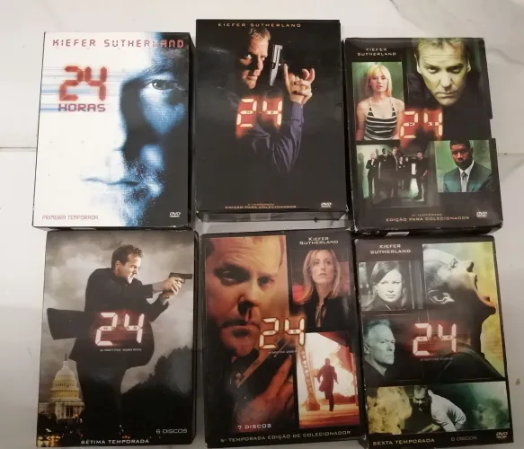 Coleção 24 Horas - 6 Temporadas em DVD
