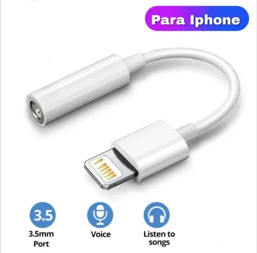 Adaptador de áudio para Iphone 