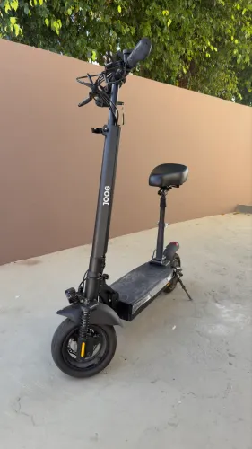 Patinete Elétrico Joog PJG-T4 Cinza - Roda 10" Bateria de 12.5Ah Autonomia até 35Km