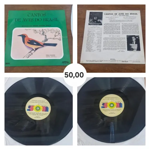 Vinil Cantos de Aves do Brasil