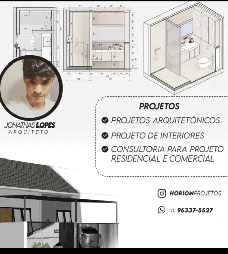 PROJETO ARQUITETÔNICO //  PLANTA BAIXA + FACHADA 3D
