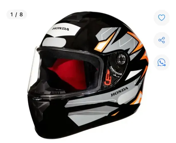 Capacete fechado HONDA  nunca usado