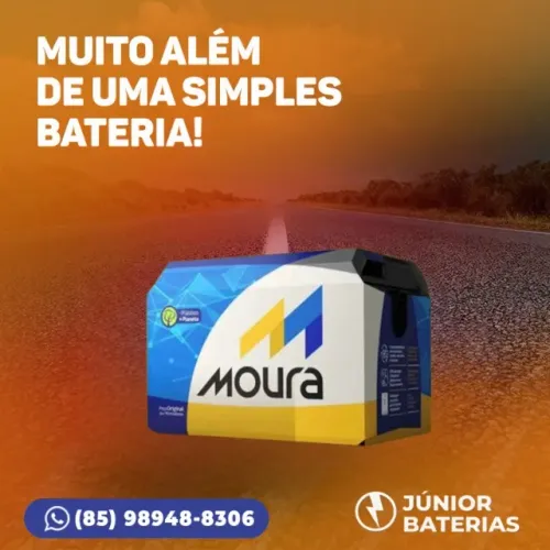 Bateria moura fiat strada