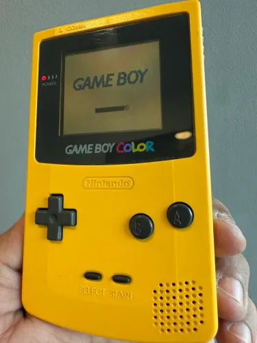 GAME BOY COLOR DANDELION 2 - EXCELENTE + TETRIS USA ORIGINAL + MARIO TÊNIS REPRO
