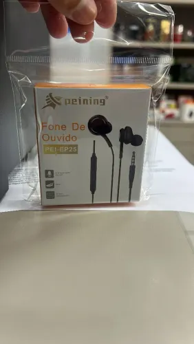 Fone de Ouvido alta qualidade entrada P2