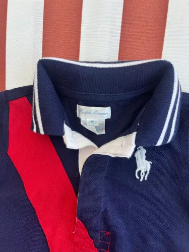 Macacão Infantil Polo Ralph Lauren - Masculino - Tam 9m