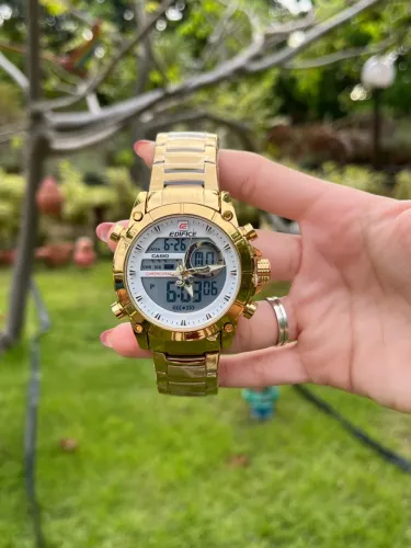 CASIO EDIFICE DOURADO