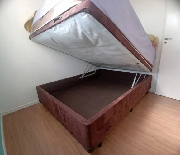 Box Baú de Casal King Star Linha President - Usado em Excelente Estado