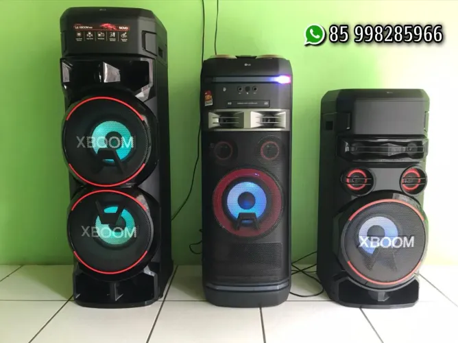 Caixas de som LG xboom