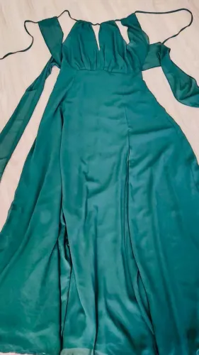 Vestido Verde Longo de Festa - Tam M