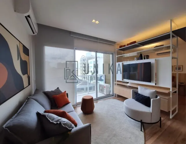 Imóvel Exclusivo no Cambuí - Apartamento de 1 quarto, 1 suíte, 1 sala, 1 banheiro, 1 vaga,