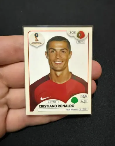 Figurinha da Copa do Mundo de 2018 Cristiano Ronaldo N°130