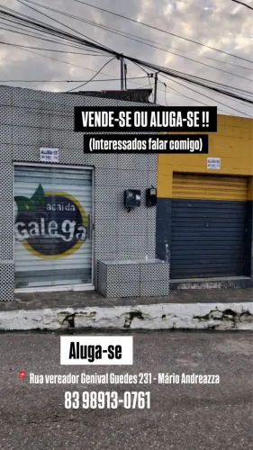 Vendo ponto comercial no Mário Andreazza