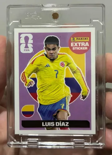 Figurinha Legend Extra Sticker Luis Díaz Bordo