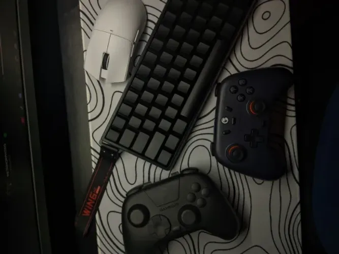 TECLADO MAGNETICO, MOUSE X11, CONTROLE T4 PRO E MOUSE PAD