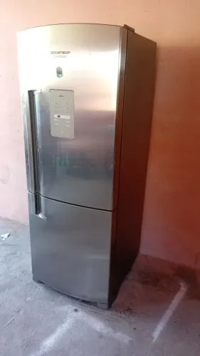 Geladeira brastemp inverse inox ative painel digital frost free 