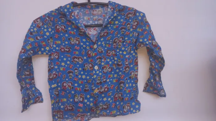 Camisa xadrez infantil