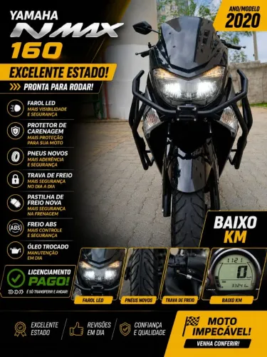 VENDE-SE YAMAHA NMAX 160