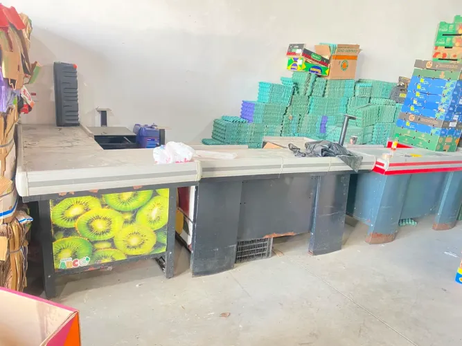 3 checkout caixa de loja por 500 os três