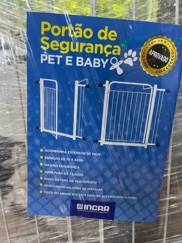 Portão de segurança pet