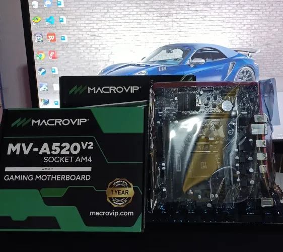 Placa Mãe A520 NOVA