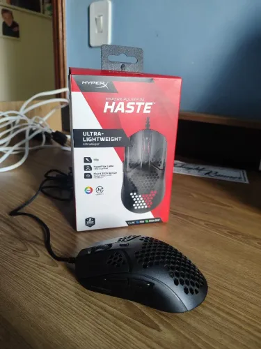 Mouse PulseFire Haste HyperX com fio