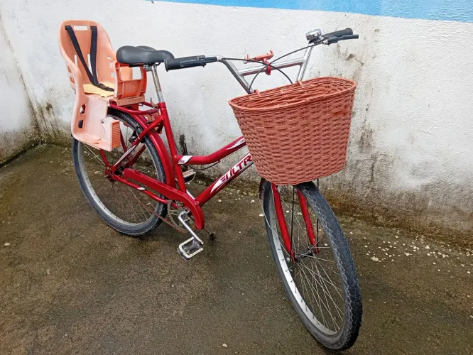 Bicicleta aro 26 feminina completa 