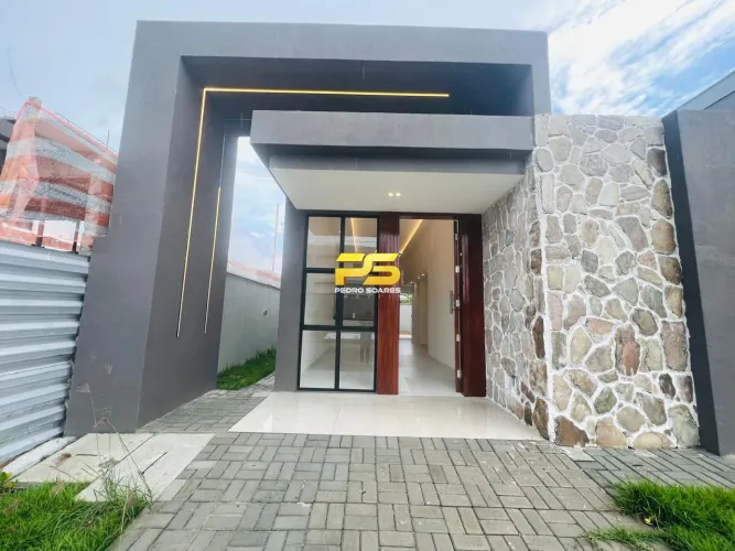 CASA COM 100m² A VENDA EM CONDOMÍNIO FECHADO NO BAIRRO MUÇUMAGRO EM JOÃO PESSOA/PB REF: 25