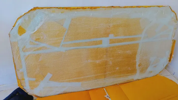 Vendo vidro trabalhado nas bordas para mesa 6 lugares 