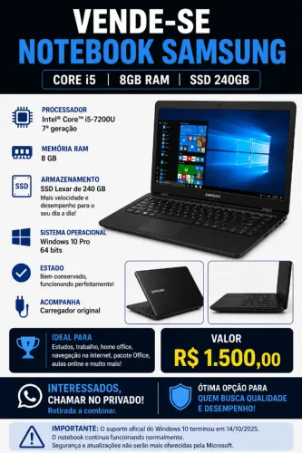 Notebook core i5