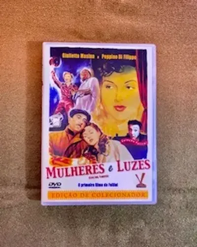 DVD Versátil: Mulheres e Luzes (Direção Federico Fellini) Edição de Colecionador
