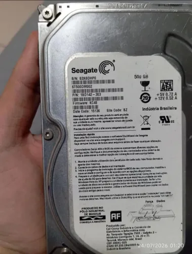 HD 500gb Seagate. Oportunidade.