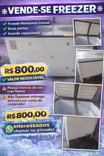 Freezer 2 portas