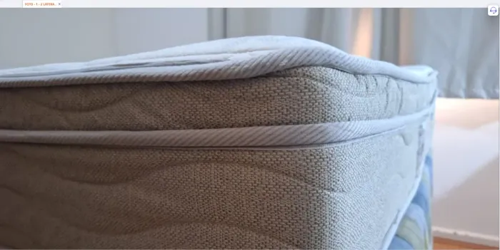 Colchão Euro Colchões Gênova 120x200 (Viúva) | Molas Ensacadas | Excelente Estado