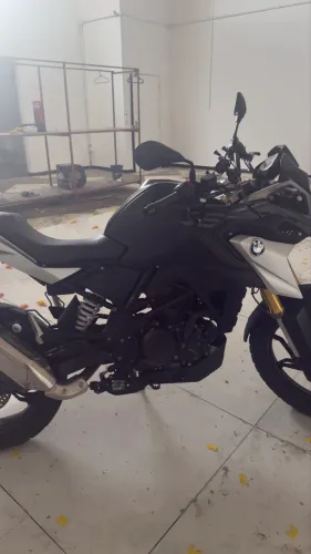 VENDO BMW GS 310 2021 PRETA ?FINANCIADA!?