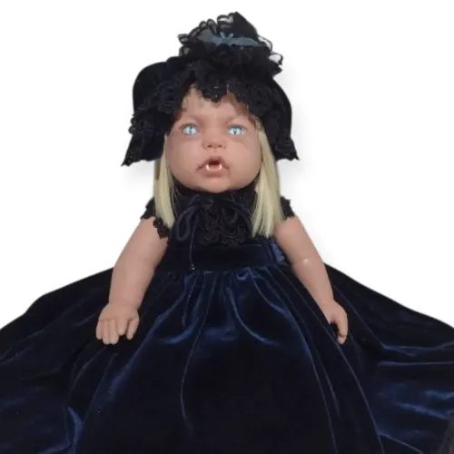 Creepy doll boneca vampira/ vampiro_ gótico _dark_rock_punk