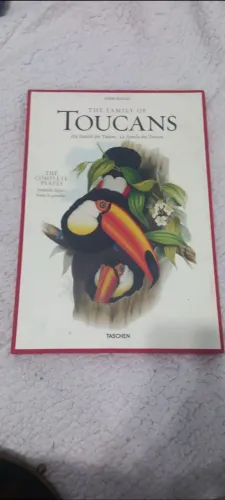 The Family of Toucans - John Gould - Taschen - Livro Raro
