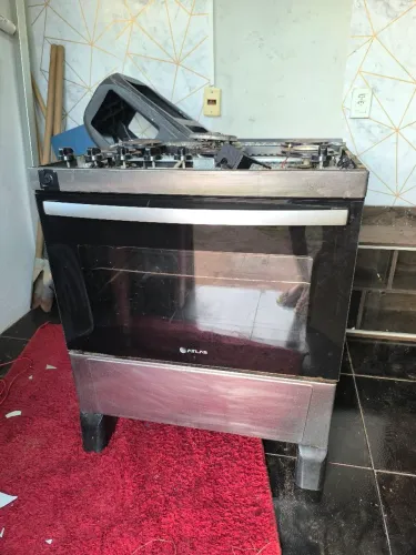 Fogão inox 200$