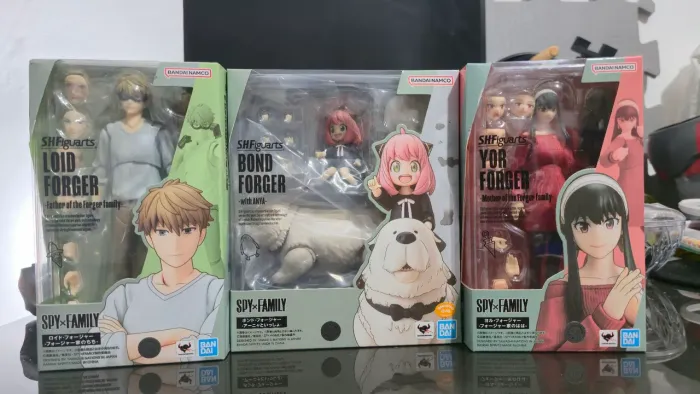Spy x family sh figuarts set