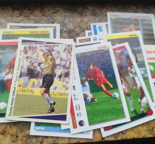 14 Cards AIC campeonato italiano de Futebol 94 e mais Especial 91-92 TAFAREL