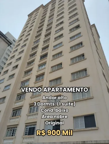 Apartamento a venda, Edifício Solar das Palmeiras andar alto.