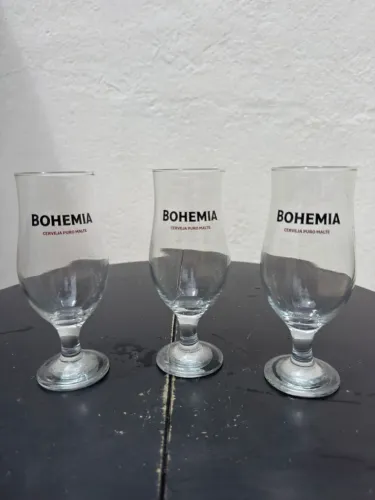 TAÇA DE CERVEJA BOHEMIA