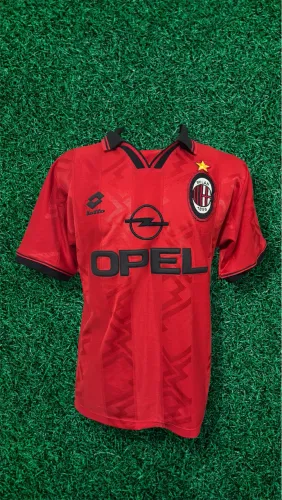 Terceira camisa do Milan 1996 lotto