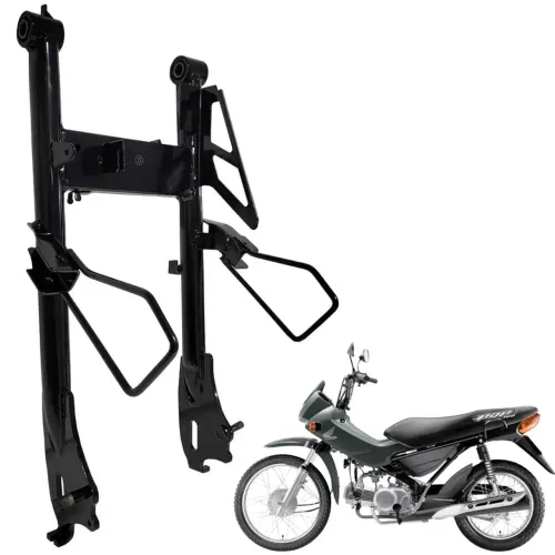 Quadro Elastico Balança Tras Honda Pop 100 2007 Ate 2008