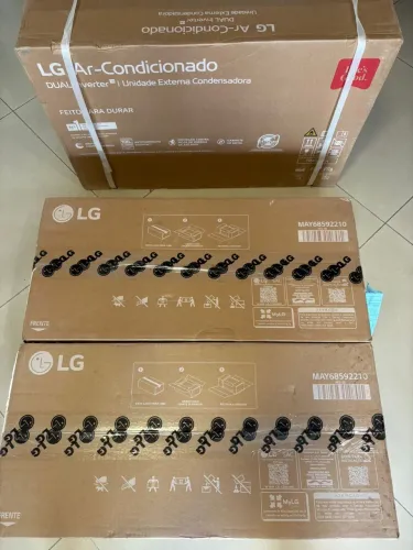 Ar Condicionado Bi-Split LG Dual Inverter Voice +IA 16000 BTUs 1x9000 1x12000 220V
