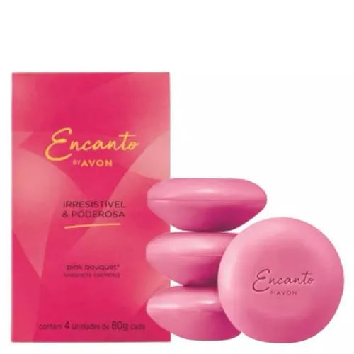 ?*PROMOÇÃO*   *KIT DE SABONETES ENCANTO, 4 UNIDADES* ?  