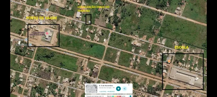 VENDO TERRENO EM ÓTIMA LOCALIZAÇÃO NA VS52 ? CHÁCARA IMPERIAL (CANAÃ DOS CARAJÁS)