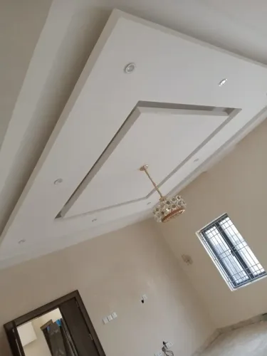 Instalação de forro drywall 