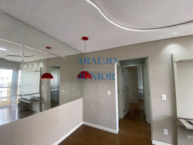 Apartamento para locação no Centro de Americana-SP: 2 quartos, 1 suíte, 1 sala, 2 banheiro