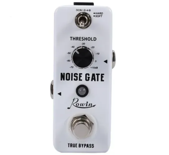 Pedal Rowin Noise Gate Guitarra Baixo Corta Ruido